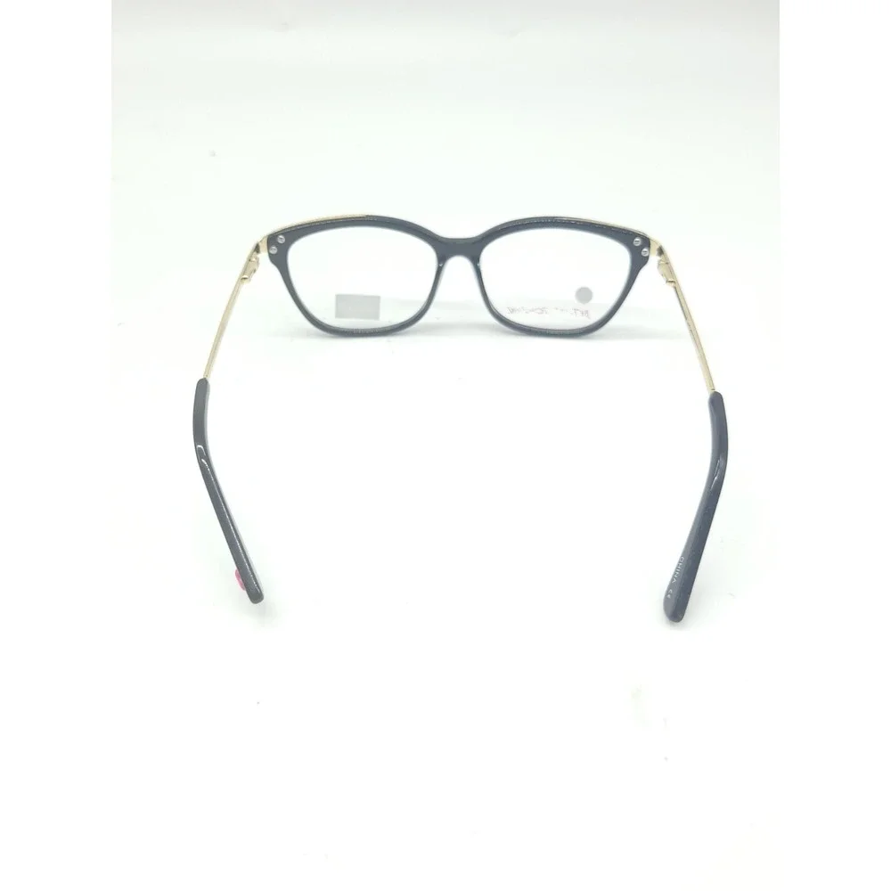 Betsey Johnson Iconic Eyeglasses Black Full Rim Frames 50-16-131